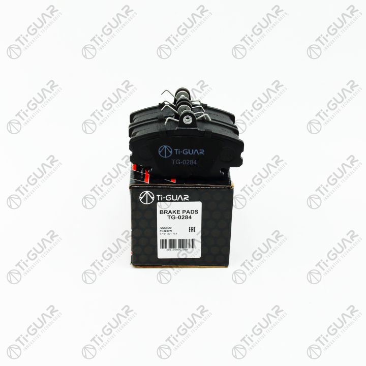 Тормозные колодки TG-0284/PN0284W* Ti·GUAR Тормозные колодки TG-0284/PN0284W* Ti·GUAR