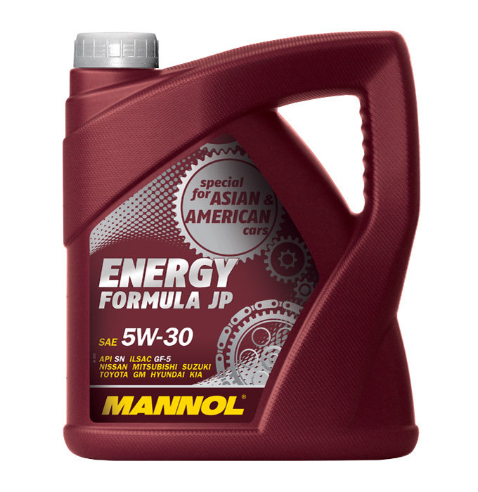 Mannol Energy Formula JP SAE 5W30 4л API SN ILSAC GF-5; GM dexos1 FORD WSS-M2C945-A (1060)